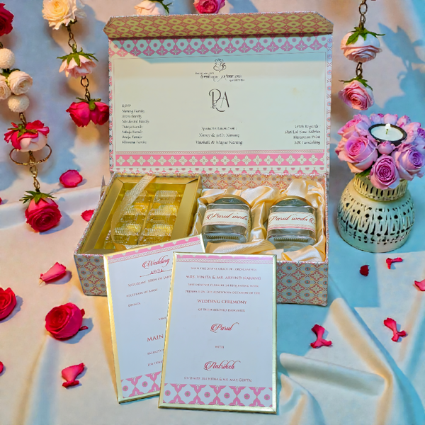Box Card With Jar